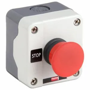 DAYTON 32W274 Control Station 4 4 x Emergency Stop | AC6CZL