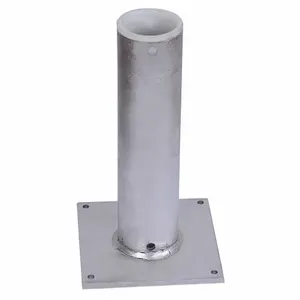 DAYTON 33N382 Mounting Base Pedestal/Socket 1/4 T Stainless Steel | AC6GER