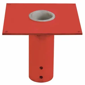 DAYTON 33N390 Mounting Base Flush Mount 1 T Red | AC6GFA