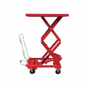 DAYTON 33W295 Scissor Lift Cart 660 Lb. Steel Fixed | AC6GQC