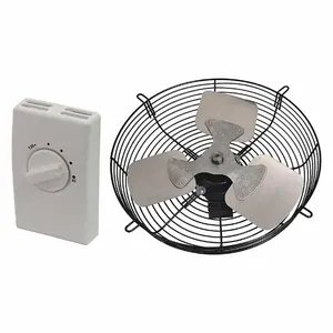 DAYTON 347HY1 Exhaust Ventilator, Gable Mounted, 1500 sq. ft. Max. Attic Area, 1060 CFM, Auto | CJ2DDG