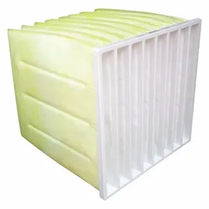 DAYTON 39UK58 Pocket Air Filter White MERV 14 500 fpm | AH9DJF