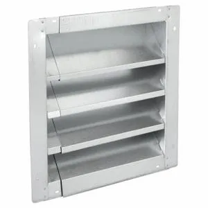 DAYTON 3C972 Louver Intake 18-24 Inch Galvanised Steel | AC8LMT