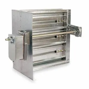 DAYTON 3HGG9 Square Smoke Damper 17-3/4 Inch Width | AC9LLM