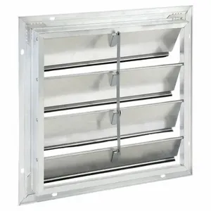 DAYTON 3HHR1 Gable Shutter Aluminium 19 Long 19 Wide | AC9LWF