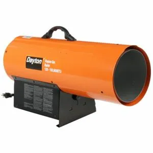 DAYTON 3VE58 Portable Gas Heater Lp 120000/150000btuh | AG6QDU