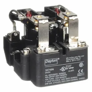 DAYTON 3X749 Relay DPDT 8 Pins 24VDC | AD2ZLP