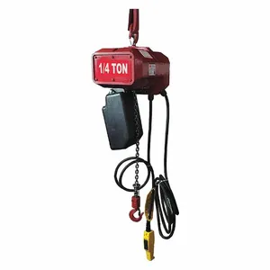 DAYTON 452R33 Electric Chain Hoist, 500 lbs. Capacity, 1 Speeds, 115/230V, 20 fpm, 0.32 HP | CH9UXN