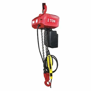 DAYTON 452R42 Electric Chain Hoist, 4000 lbs. Capacity, 1 Speeds, 115/230V, 10 fpm, 1.3 HP | CH9UXM