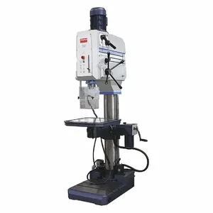 DAYTON 467L04 Floor Drill Press, Geared Head, Fixed, 54 RPM To 2400 RPM, 230V AC, 32 Inch Swing | CJ2FQB