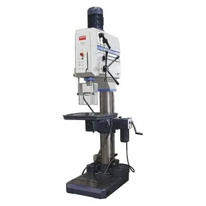 DAYTON 467L05 Floor Drill Press, Geared Head, Fixed, 54 RPM To 2400 RPM, 460V AC, 32 Inch Swing | CJ2FPZ