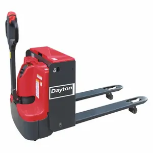 DAYTON 478N31 Powered Pallet Jack, 4000 lbs. Load Capacity, 48 x 6 3/8 Inch Size, Standard Fork | CJ3AXC