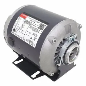 DAYTON 484H30 Carbonator Pump Motor, Cradle Base Mounting, 1/3 HP, 1725 RPM, 115V AC, 48 Frame | CH9UNL