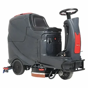 DAYTON 48ME58 Rider Floor Scrubber, Disc Deck, 28 Inch Cleaning Path, 6V 245Ah Battery | CJ3ELR