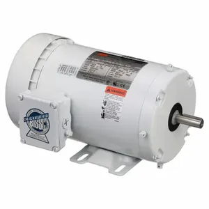 DAYTON 48ZJ91 Washdown Motor, 3 Phase, 1 HP, 1750 RPM, 230/460V AC | CJ3TZG