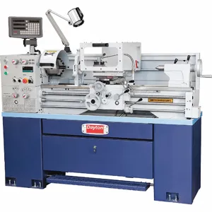 DAYTON 499F39 Lathe, Metal Turning, 220V AC, 3 HP, 45 9/32 Inch Height, 68 1/2 Inch Length | CJ2RAD