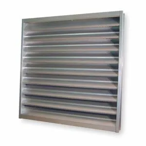 DAYTON 4FZG7 Louver Wall Opening 36 x 24 Inch Galvannealed | AD7RCA