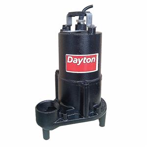 DAYTON 4HU70 Abwasserpumpe, 1/2 PS, 45 Fuß max. Kopf, 110 V AC | CJ2BEW