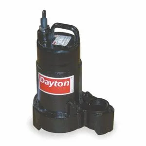 DAYTON 4HU71 Effluent Pump, 1/2 HP, 31 ft Max. Head, 110V AC | CJ2BFB