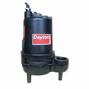 DAYTON 4HU81 Abwasser-Ejektorpumpe, 1/2 PS, 220 V AC, 111 GPM Durchflussrate bei 10 Fuß. des Kopfes | CJ3HHK