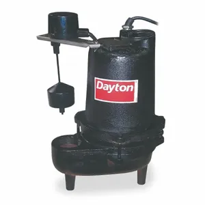 DAYTON 4LE12 Sewage Ejector Pump, 4/10 hp, 2 NPT Discharge | CH6KDA