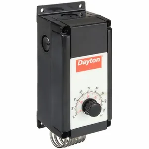 DAYTON 4LZ95 Line Volt Mechanical Thermostat, Heat Or Cool, 1H/1C, Plastic | CJ2RMX