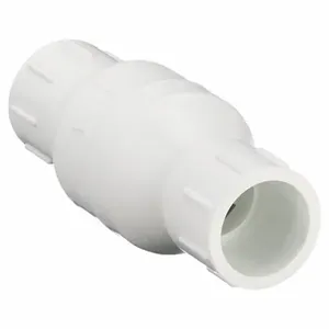 DAYTON 4RG72 Spring Check Valve Pvc 1 Inch Slip | AD9FKE