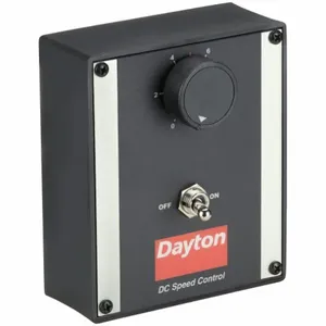 DAYTON 4Z527 DC Speed Control, Enclosed, NEMA 1, 2A Max., 0 to 90/180V DC, On/Off | AE2QXW