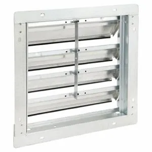 DAYTON 53DR10 Backdraft Damper/Wall Shutter, 0.927 sq. ft. Free Area, 14-1/2 x 14-1/2 Inch Size | CH9PZY