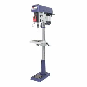 DAYTON 54ZW30 Floor Drill Press, Belt, Fixed, 138 RPM 3, 476 RPM, 115/230 VAC /SinglePhase | CR2WVJ