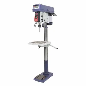 DAYTON 54ZW31 Floor Drill Press, Belt, Fixed, 138 RPM 3, 476 RPM, 115/230 VAC /SinglePhase | CR2WVH