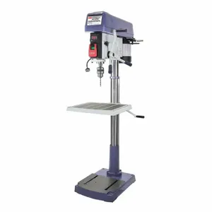 DAYTON 54ZW32 Floor Drill Press, Belt, Fixed, 120 RPM 3, 605 RPM, 115/230 VAC /SinglePhase | CR2WVG