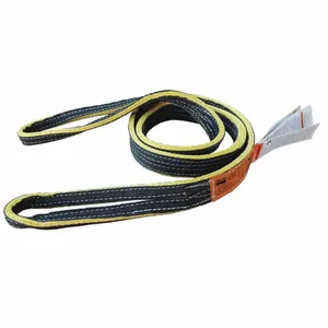 DAYTON 55ET37 Web Sling, 2 inch Width, 6 feet, Reverse Eye, Type 6, Nylon, Number of Plies 1 | CE9BUK