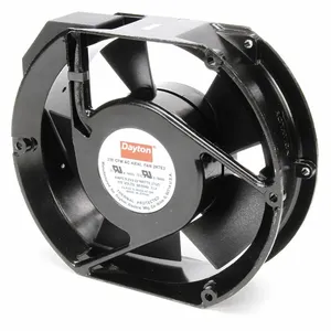 DAYTON 55VD26 Oblong Axial Fan, 6 3/4 Inch Height, 5 15/16 Inch Width, 2 Inch Depth, 120VAC | CH6TBA