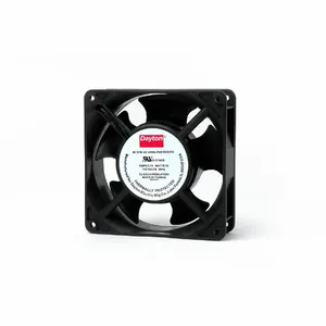 DAYTON 55VD27 Standard Square Axial Fan, 4 11/16 Inch Height, 93, PBT Plastic, 115V AC | CJ3MXK