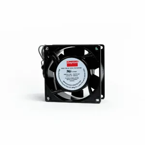 DAYTON 55VD28 Standard Square Axial Fan, 3 1/8 Inch Height, 1 1/2 Inch Depth, Aluminum, 115V AC | CJ3MXJ