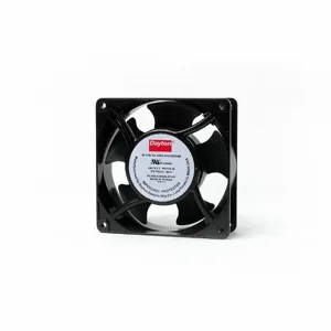 CLEVELAND 55VD38 Square Axial Fan, 4 11/16 Inch Height, 4 11/16 Inch Width, 1 1/2 Inch Depth | CH6TBC