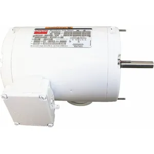 DAYTON 5M061 1/2 HP Washdown Motor, Permanent Split Capacitor, 1700 Nameplate RPM | CD2KLE