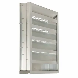 DAYTON 5NKJ3 Drainable Louver Fixed 23-1/2 H Aluminium | AE4WLA