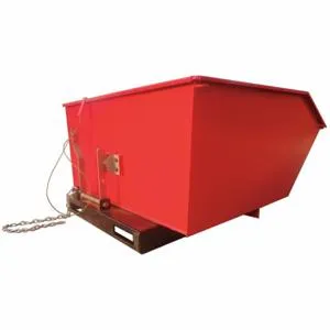 DAYTON 5PKF7 Low Profile Hopper 2000 Lb 51 1/4 x 49 | AE6BNF