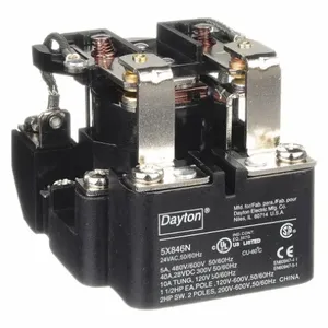 DAYTON 5X846 Relay DPDT 8 Pins 24VAC | AE7DLR