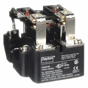 DAYTON 5X847 Relay DPDT 8 Pins 120VAC | AE7DLT