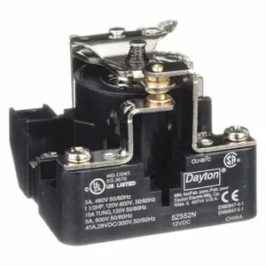 DAYTON 5Z552 Relay SPDT 5 Pins 12VDC | AE7LBA