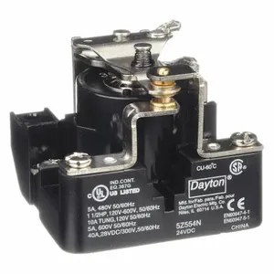 DAYTON 5Z554 Relay SPDT 5 Pins 24VDC | AE7LBC