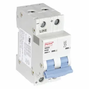 DAYTON 5ZDZ2 Mini Circuit Breaker B Curve 2p 10a 440vdc | AE7LVP