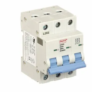 DAYTON 5ZVG5 Mini Circuit Breaker D Curve 3p 63a 480v | AE7PZN