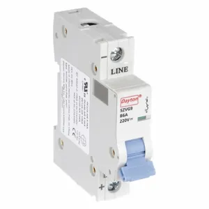 DAYTON 5ZVG9 Mini Circuit Breaker B Curve 1p 6a 220vdc | AE7PZT