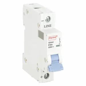 DAYTON 5ZVH1 Mini Circuit Breaker B Curve 1p 16a 220vdc | AE7PZV