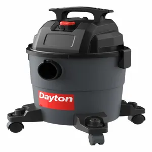 DAYTON 61HV78 Vacuum Cleaner, 4 Gal. Tank, 63 Cfm, 1 1/4 Inch Vacuum Hose Dia. | CH6KMQ