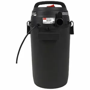 DAYTON 61HV94 Shop Vacuum, 4.5 gal. Tank Size, Plastic, 1 1/4 Inch Hose Dia., 48 cfm Air Flow | CJ3HZJ